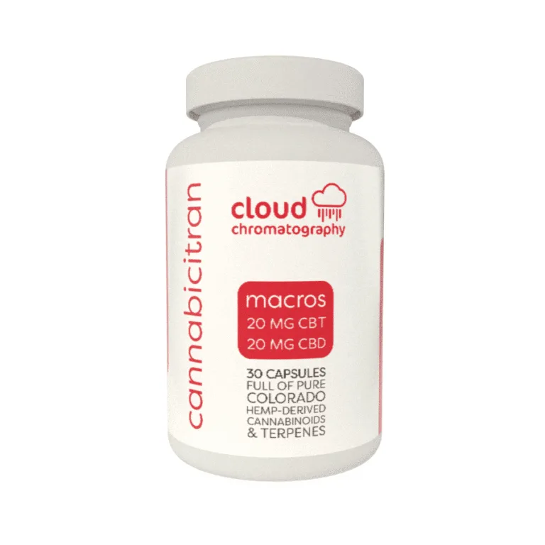 Cannabicitran Macro Capsules - 20mg CBT + 20mg CBD (1:1 Macro Strength)