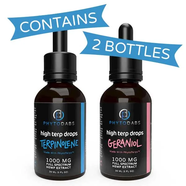 Terpinolene + Geraniol Drops Bundle