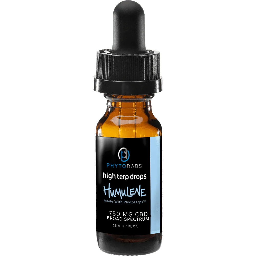 PhytoDabs High Terp Drops - Humulene - Hemp CBD Drops With Terpenes - 15ml