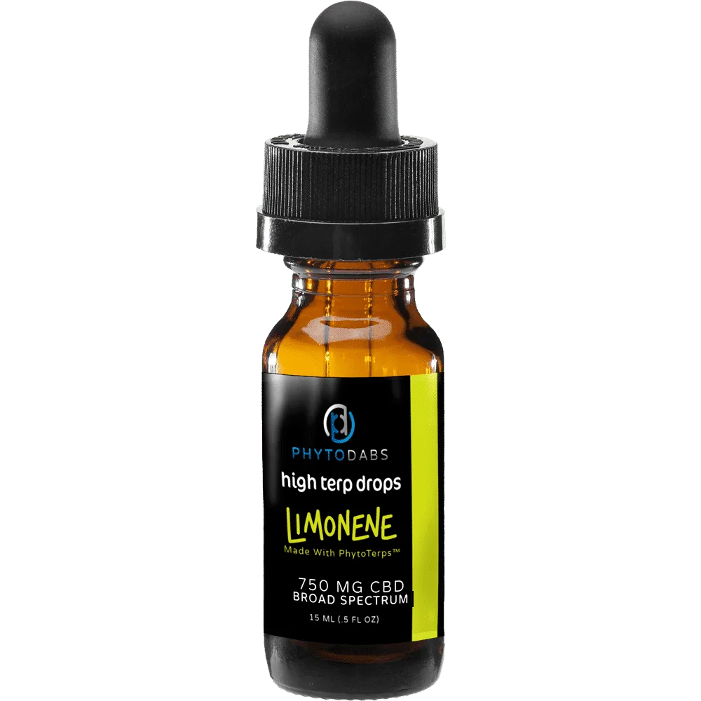 PhytoDabs High Terp Drops - Limonene - Hemp CBD Drops With Terpenes - 15ml