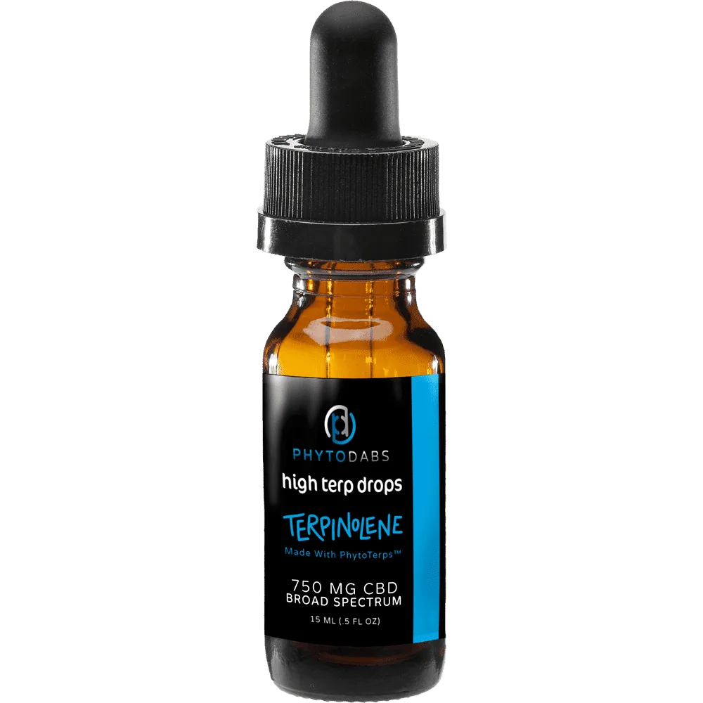 PhytoDabs High Terp Drops - Terpinolene - Hemp CBD Drops With Terpenes - 15ml