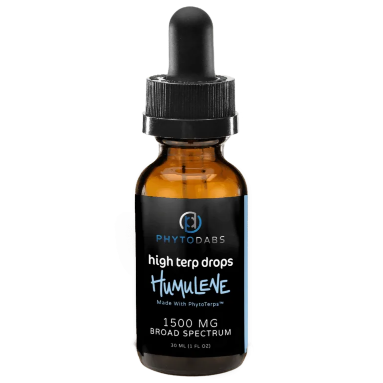 High Terpene Drops - Broad Spectrum CBD Drops w/ PhytoTerps - Humulene - 50mg CBD/ml (15ml, 30ml)