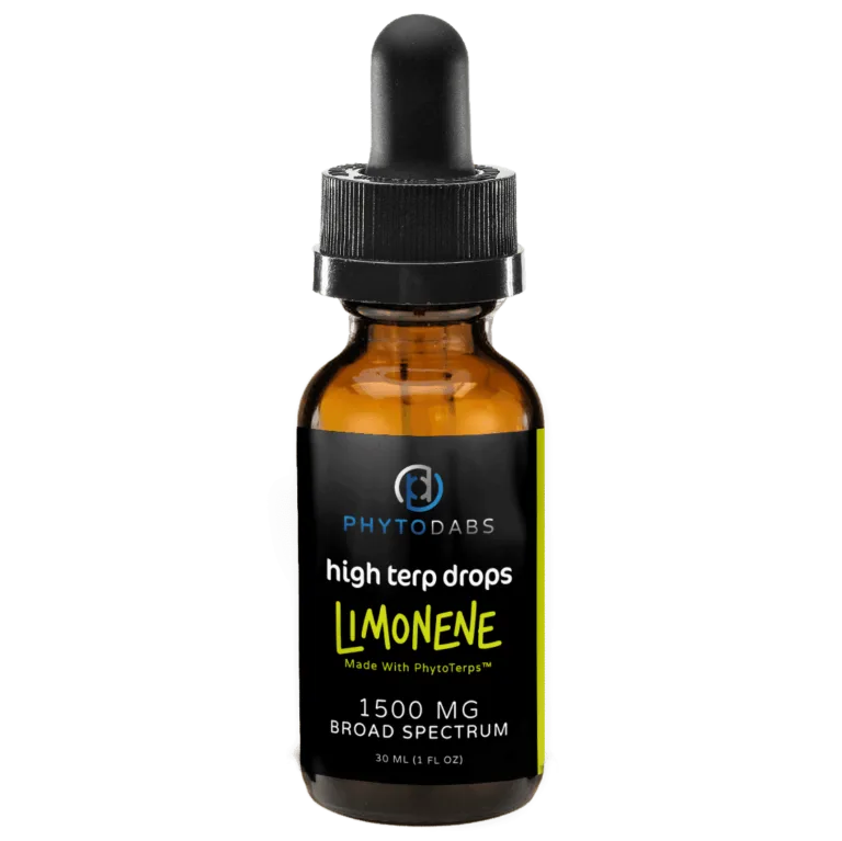 High Terpene Drops - Broad Spectrum CBD Drops w/ PhytoTerps - Limonene - 50mg CBD/ml (15ml, 30ml)