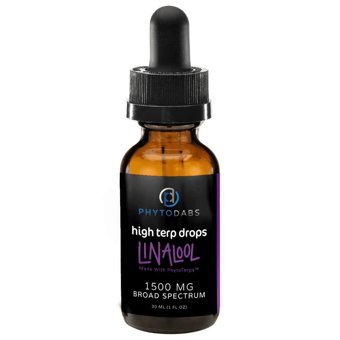 PhytoDabs High Terp Drops - Linalool - Hemp CBD Drops With Terpenes - 30ml
