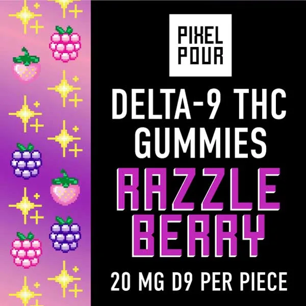 Razzleberry Delta-9 Gummies