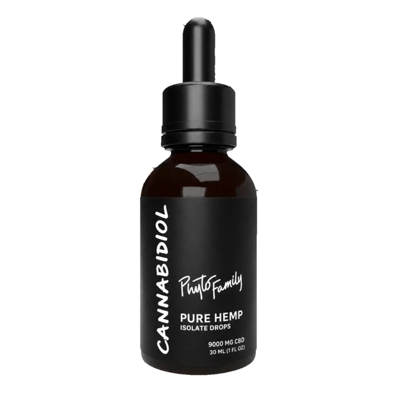 PhytoFamily Pure CBD Isolate Drops - 9000mg (30ml)