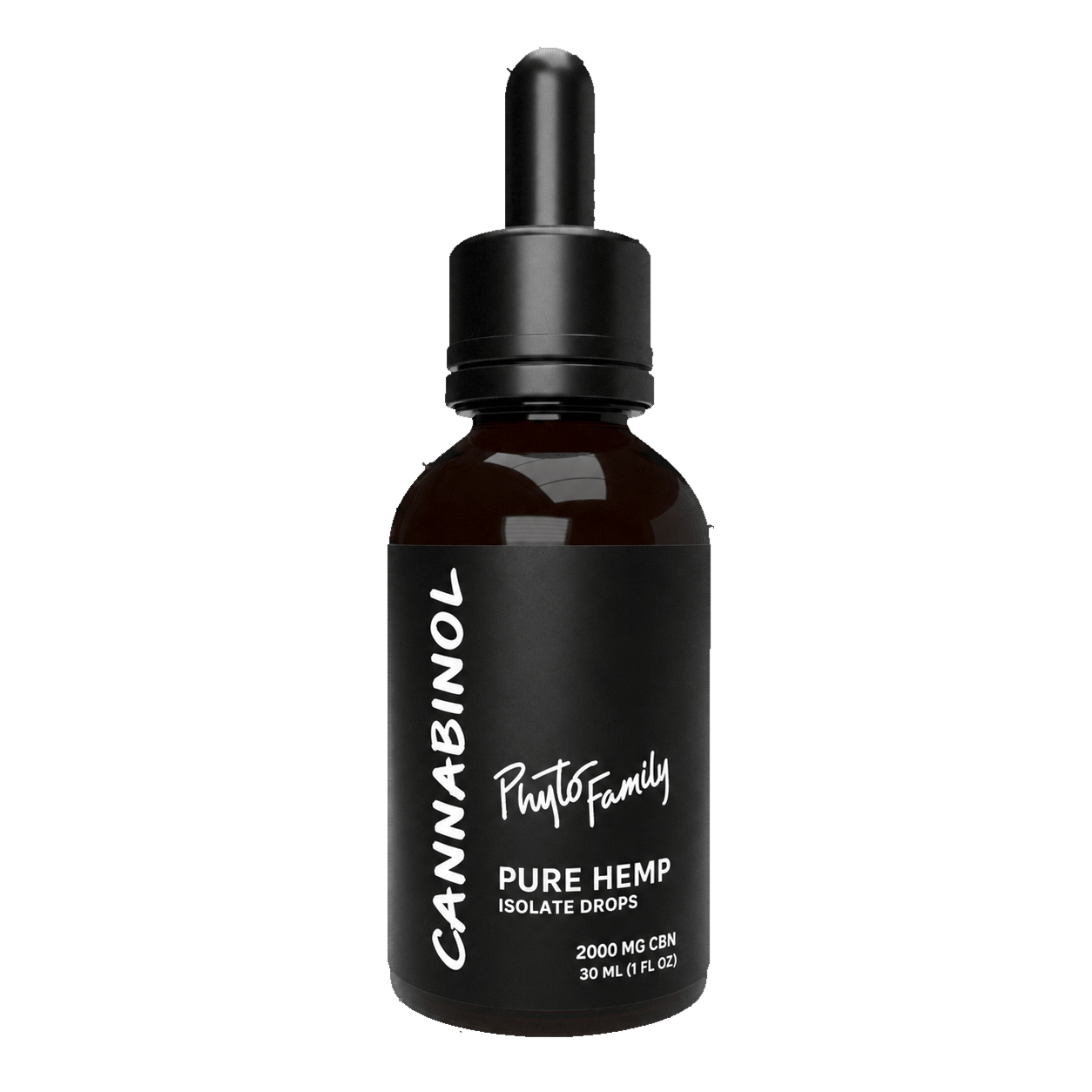 Pure CBN Isolate Drops 2000mg bottle